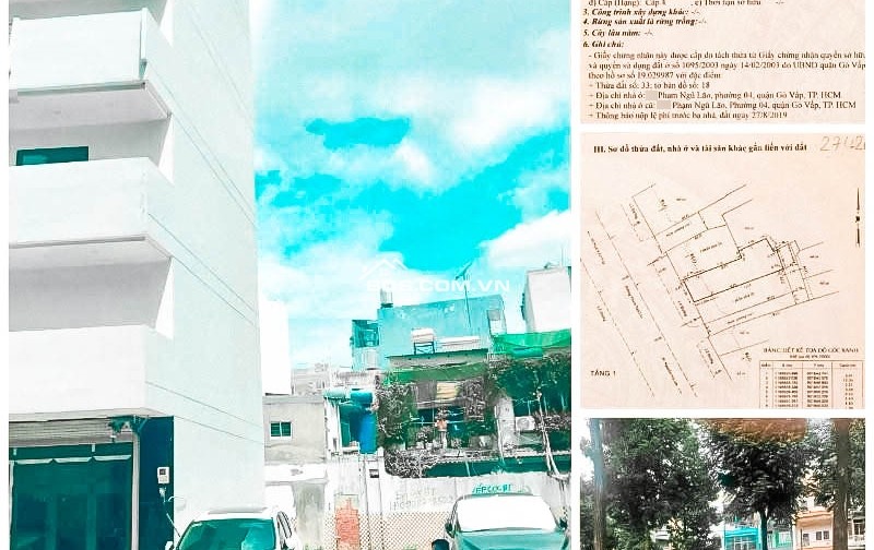 Lô đất MT Phạm Ngũ Lão, P4, GV 70 m2 - 10.5 tỷ có thể thương lượng